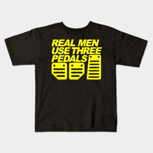 Real men Kids T-Shirt